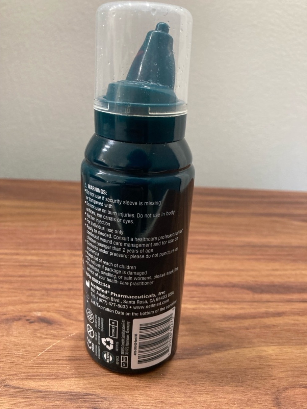 Piercing Aftercare Fine Mist - Dark Teal - Picture 2 of 2